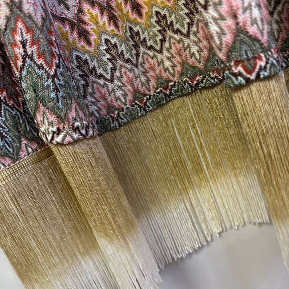 Multicolor Gimmicks by BKE Chevron Patterned boho southwestern style Sweater - Picture 4 of 5